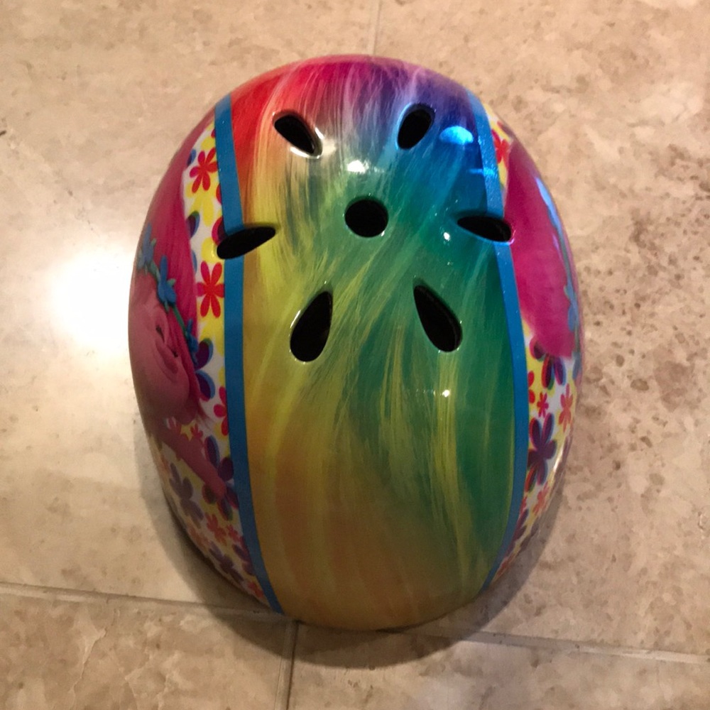 Disney Trolls girls bike helmet size 50-54cm